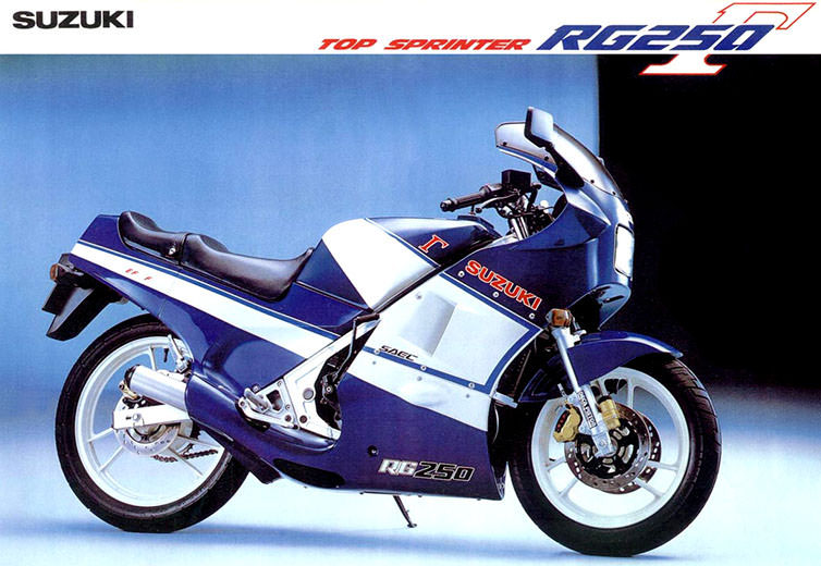 RG250Γ(GJ21B)-since 1985- - バイクの系譜