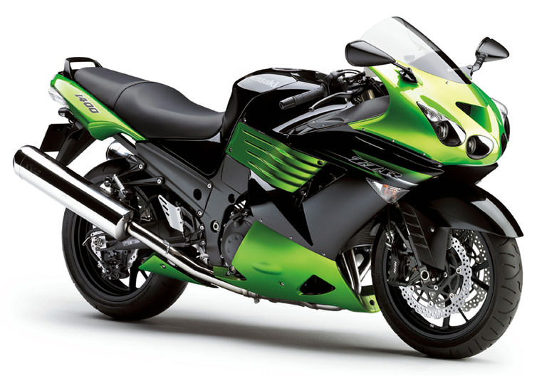 美品】ZX-14R 純正 シングルシートカウル ライムグリーン 53065-0065 