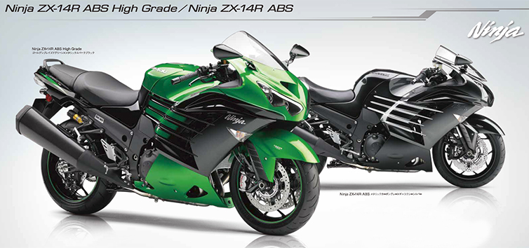 ZX–14R(ZZR1400)EU仕様 - バイク車体