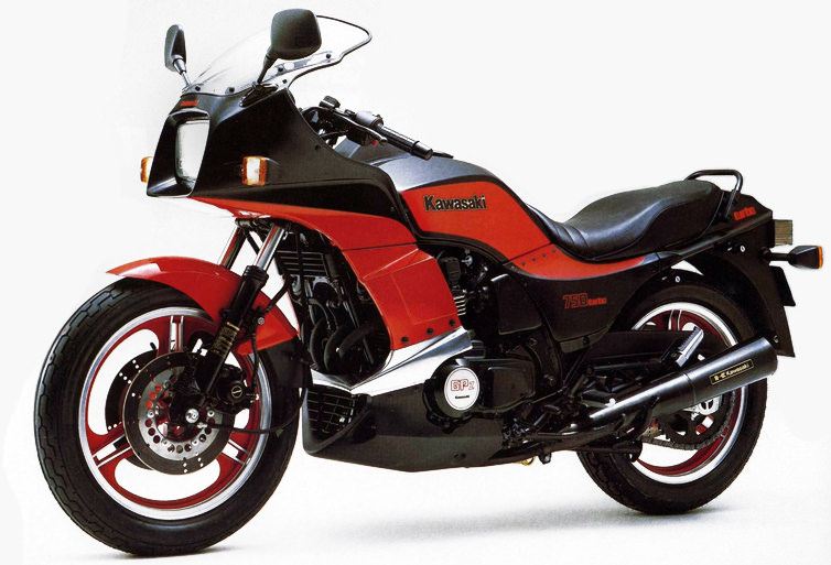 タブーを犯したターボ 750turbo (ZX750E) -since 1984- - バイクの系譜