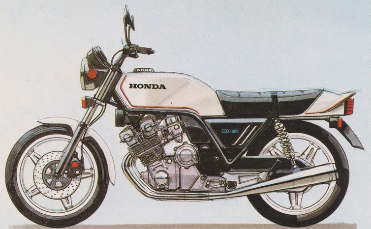大きすぎた赤い夢 CBX1000 (CB1/SC03/SC06) -since 1978- - バイクの系譜