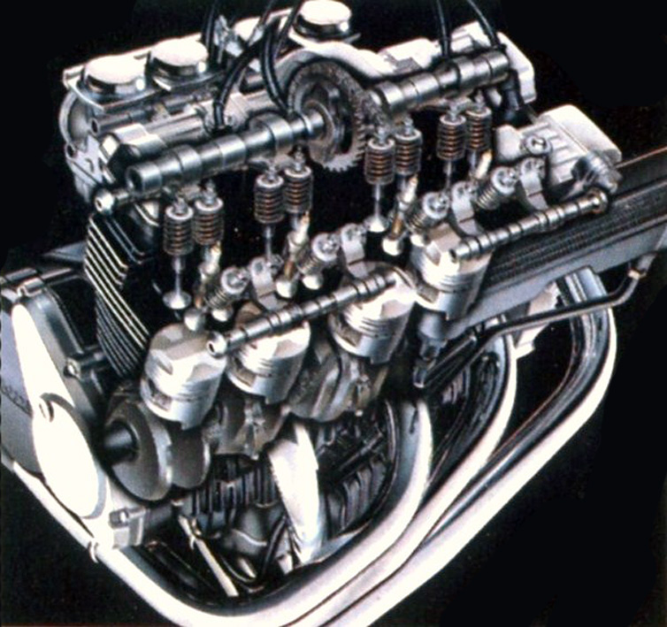 CBX400Fエンジン