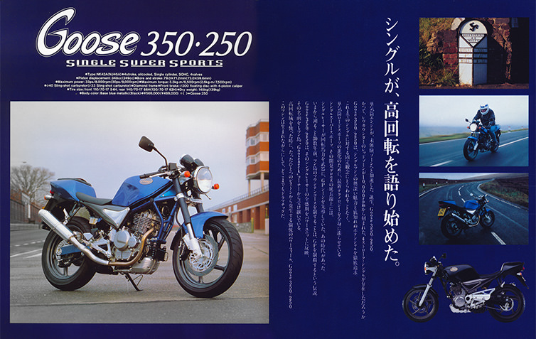 決めつけられたシングルの正解 Goose250/350 (NJ46A/NK42A) -since 