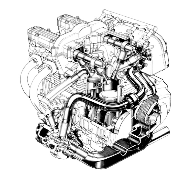 750ターボエンジン