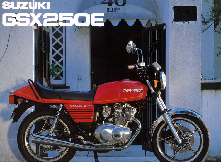 GSX250E（GJ51B）-since 1980- - バイクの系譜