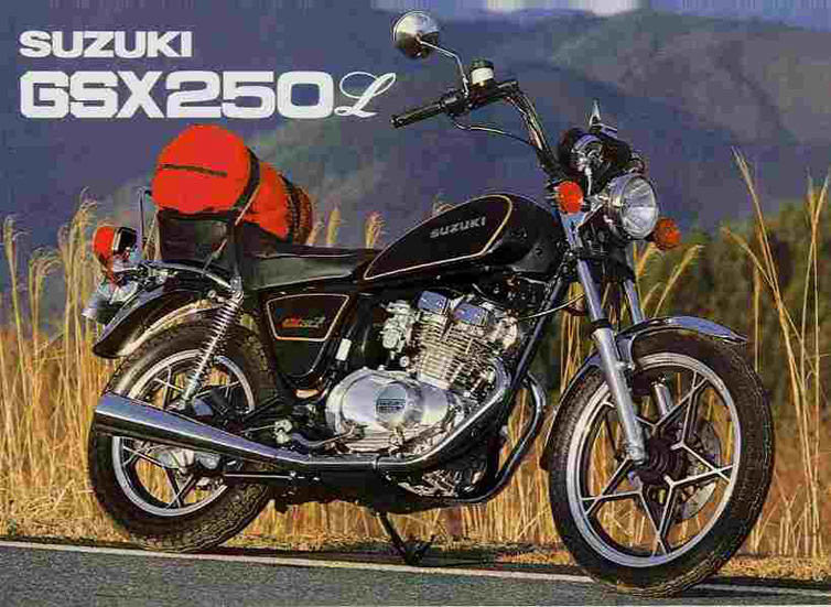 GSX250T/L（GJ51A/E）-since 1981- - バイクの系譜
