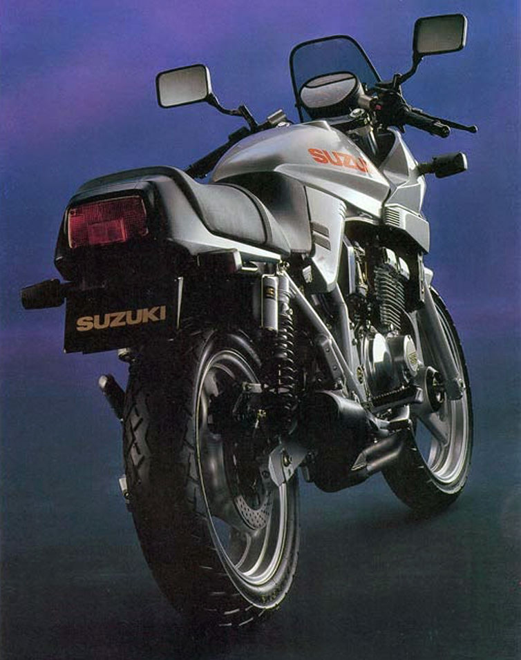 GSX250Sリア周り