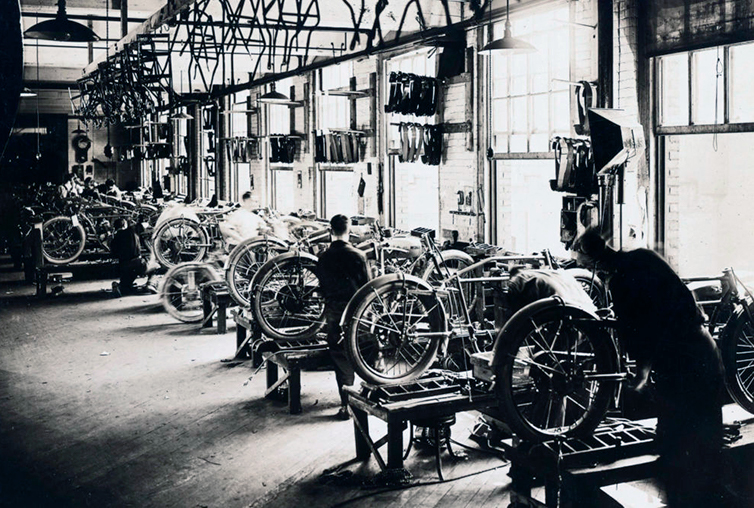 第一次世界大戦中の工場