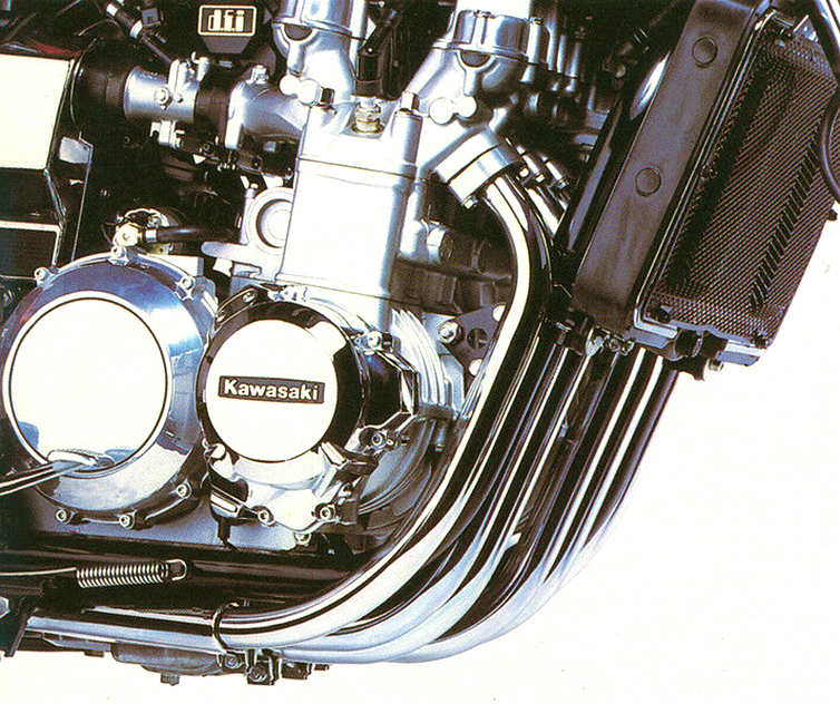 Z1300の6気筒エンジン