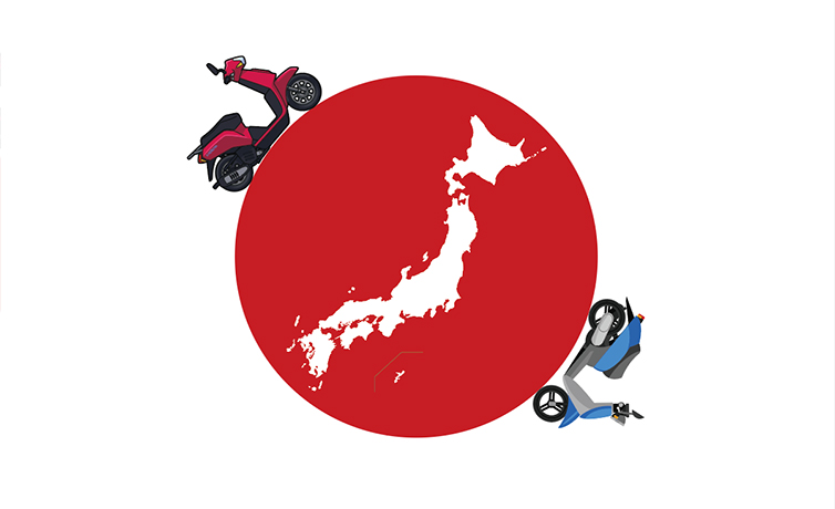 日本のスクーター文化