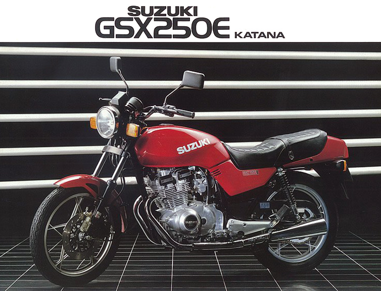 GSX250E KATANA（GJ51B）-since 1982- - バイクの系譜