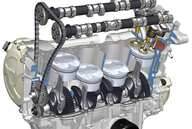S1000RRエンジン
