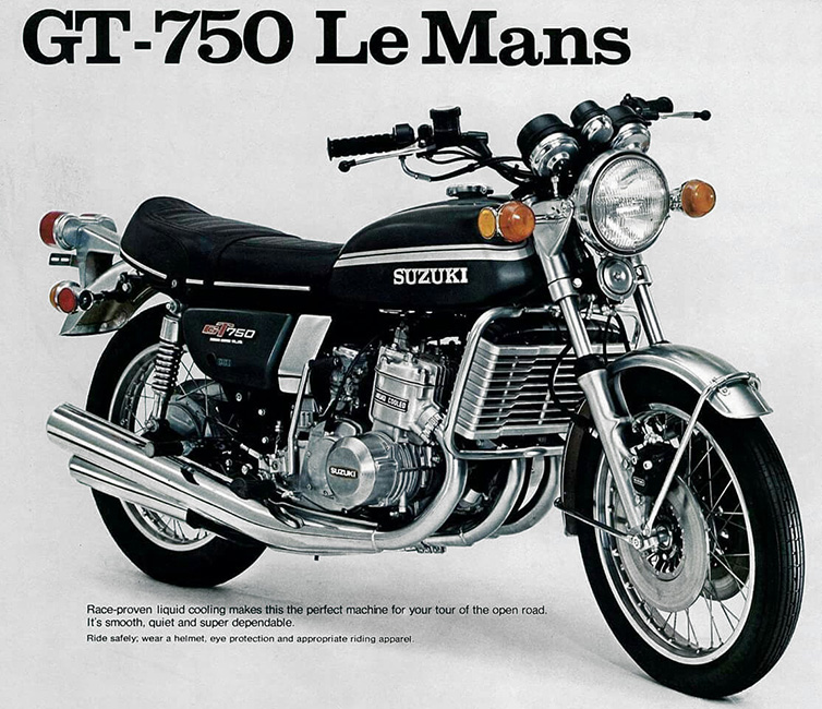 水牛であり闘牛である GT750(GT750J～N)-since 1971- - バイクの系譜