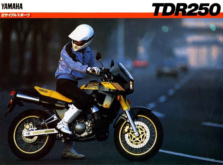 TDR250カタログ写真