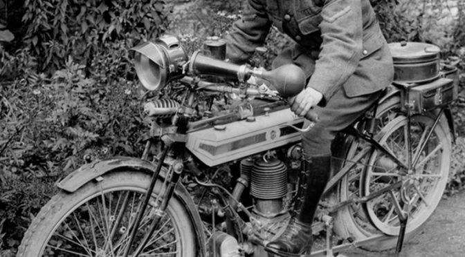 戦争とバイク  ～第一次世界大戦編～