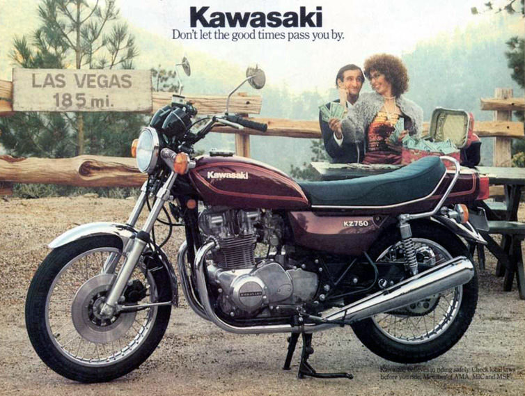 鼓動と振動 Z750TWIN (KZ750B) -since 1976- - バイクの系譜