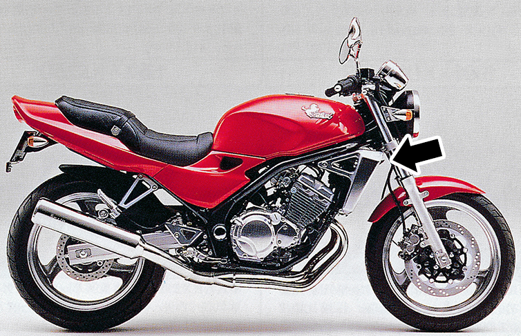 Kawasaki バリオス250 1型 ZR250A自動車/バイク - 車体