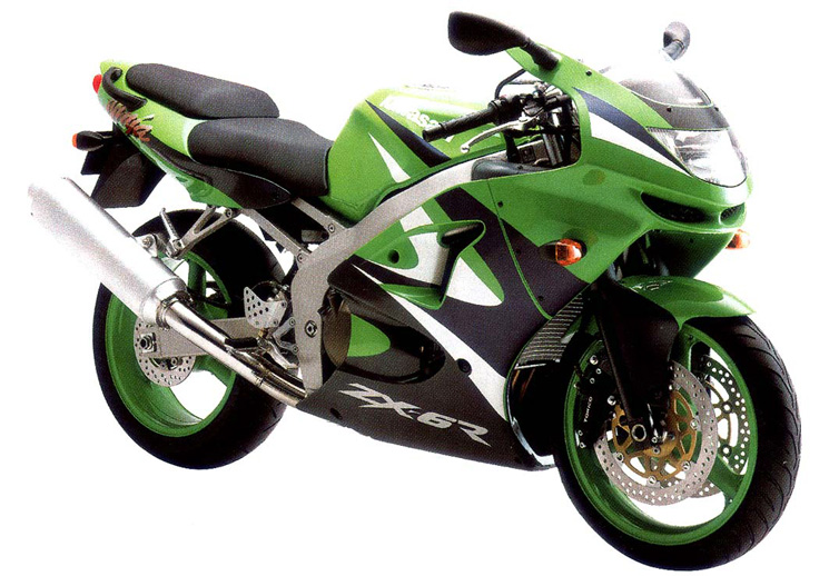 ZX6R ZX 6R レーサー レースベース 2005年 N型 - オートバイ