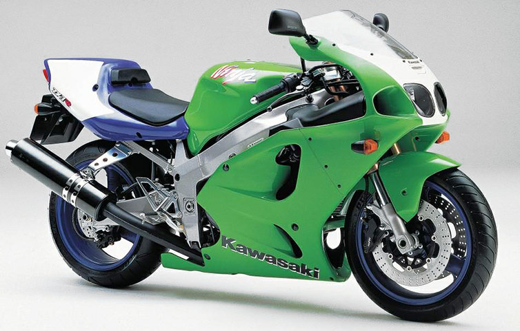 問題児レーサー ZX-7R/RR (ZX750P/N) -since 1996- - バイクの系譜