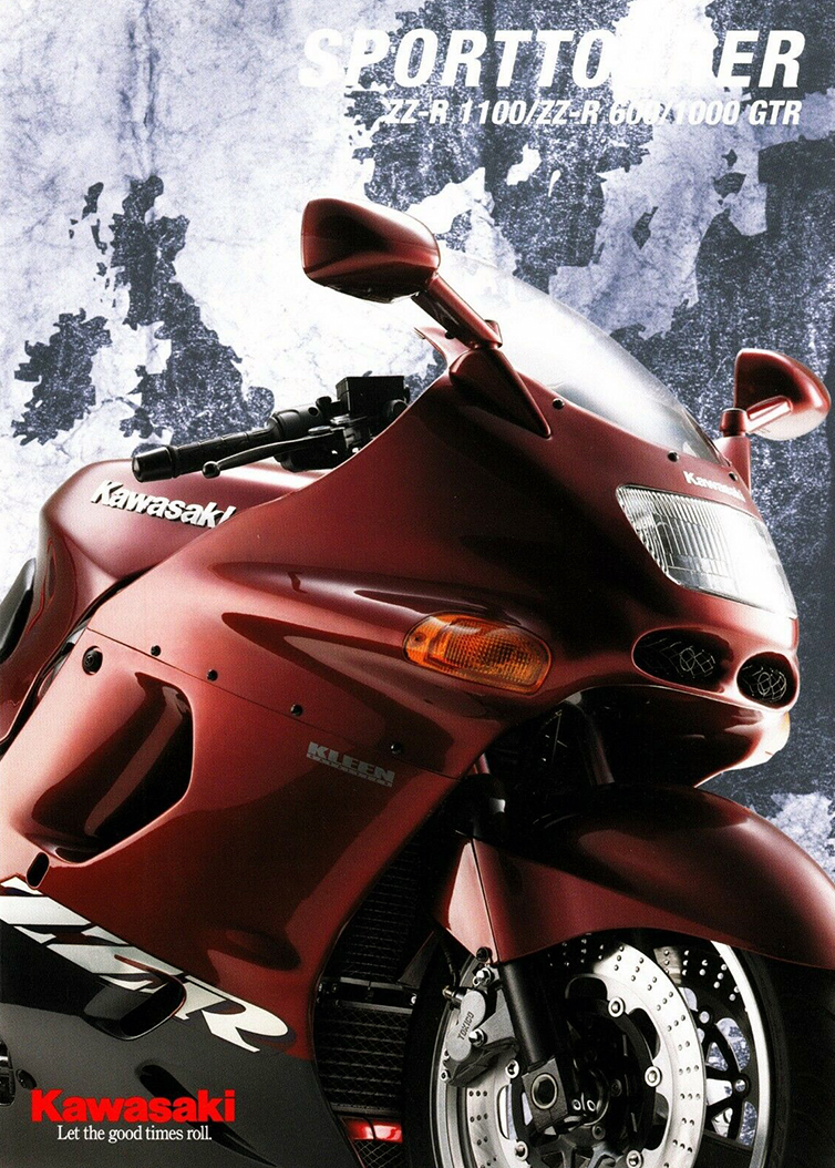 ZZ-R1100(ZX1000D)-since1993- - バイクの系譜